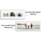 Americanflat 6x20 Collage Picture Frame - Fits Three 4x6 Photos or One 6x20 Picture